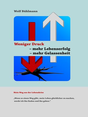 cover image of Weniger Druck--mehr Lebenserfolg--mehr Gelassenheit
